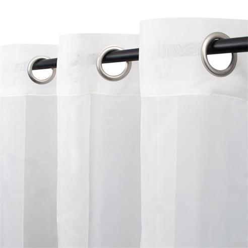 Cort. conf. "velo liso" col. blanco anilla 2