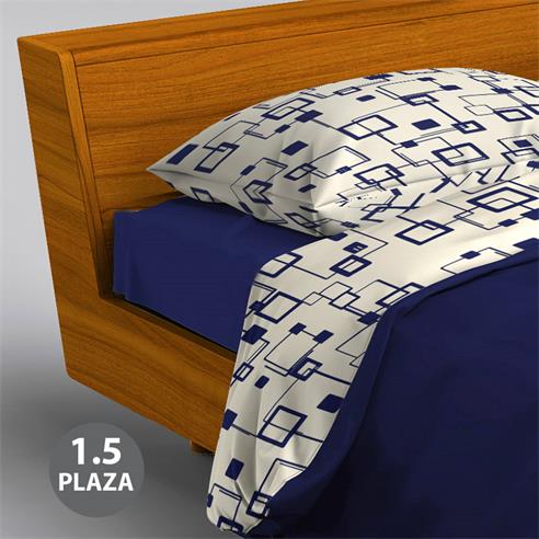 Set sab. polar 1.50 pza. "city" azul