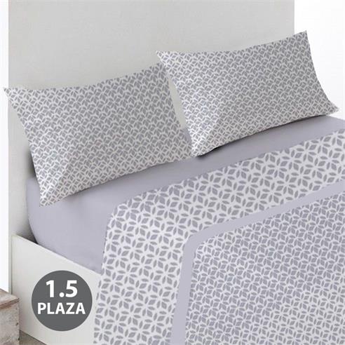 Set sab. polar 1.50 pza. "flores"