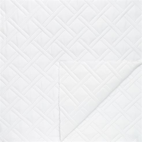 Tela lisa acolchada 2,50 ancho col. bco/bco 2