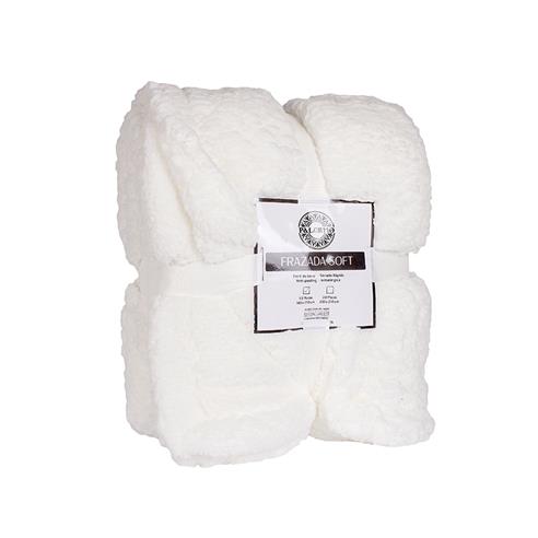 Frazada soft blanco 2.00 plazas