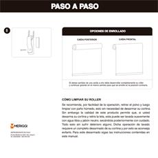 CORT. ROLLER B.OUT 120X190 BLANCO