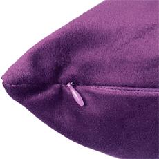 Cojin velvet purpura 40x40 cm.*