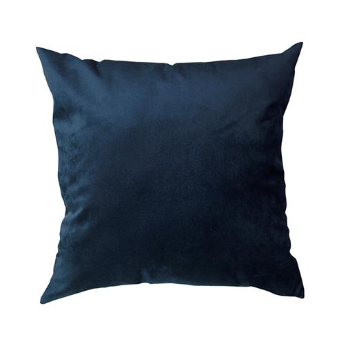 Cojin velvet petroleo 40x40 cm.*