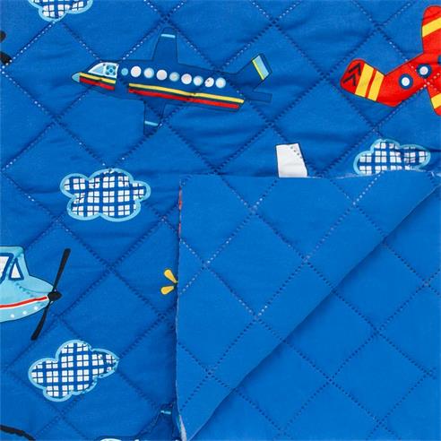 Tela est. acolchada 2,50 ancho dis. avioneta 2