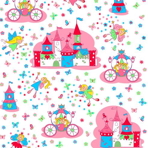 CARRUAJE  BLANCO/ROSADO 2