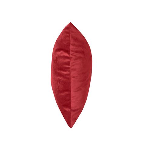 Cojin velvet rojo 40x40 cm. 2