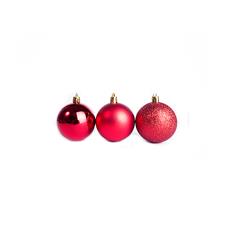 ESFERAS NAVIDEÑAS ROJAS