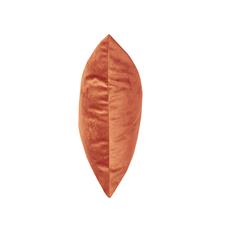 Cojin velvet naranjo 40x40 cm.