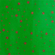 PAÑOLENCY GLITTER-VERDE ROJO