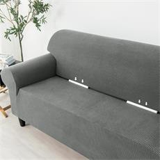 Funda protectora sofa 3 cuerpos col. gris