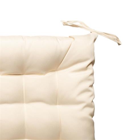 Cojin para silla 40x40 crudo 2