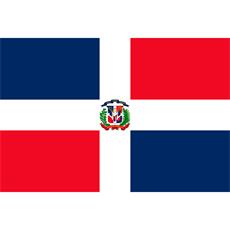 Bandera republica dominicana est. 60x90