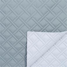 Tela acolchada col. gris / perla 2,50 ancho