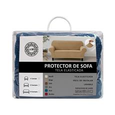 Funda protectora sofa 2 cuerpo col. azul