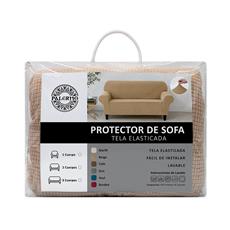 Funda protectora sofa 2 cuerpo col. beige