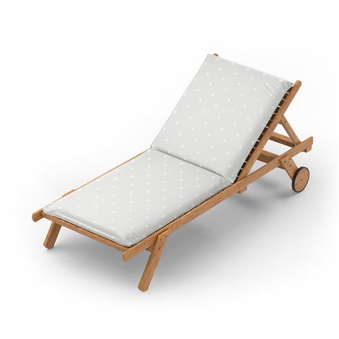 Loneta impermeable est. lunares beige 150cm 2