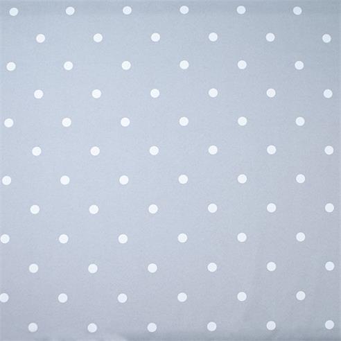 Loneta impermeable est. lunares gris 150cm