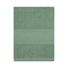 Set 2 toallas col. verde olivo 50x80+70x140-440gr/m2