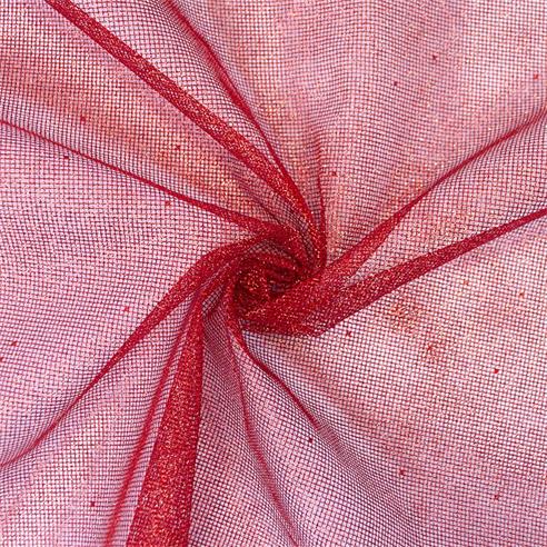 Malla fantasia "009" color rojo 2