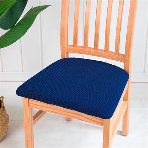 Cubre silla asiento color azul