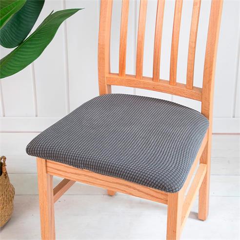 Cubre silla asiento color gris