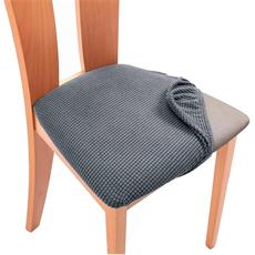 Cubre silla asiento color gris