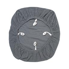 Cubre silla asiento color gris